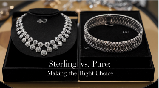 925 Sterling Silver vs. Pure Silver: Which Should You Choose?